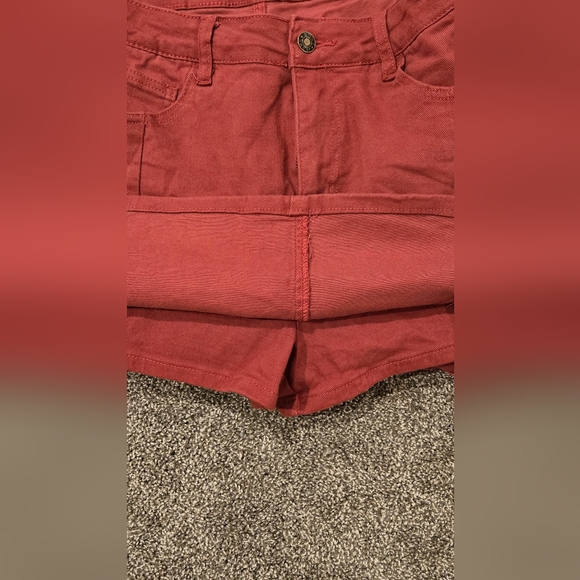 😊Rust Mini Skort - Picture 3 of 5